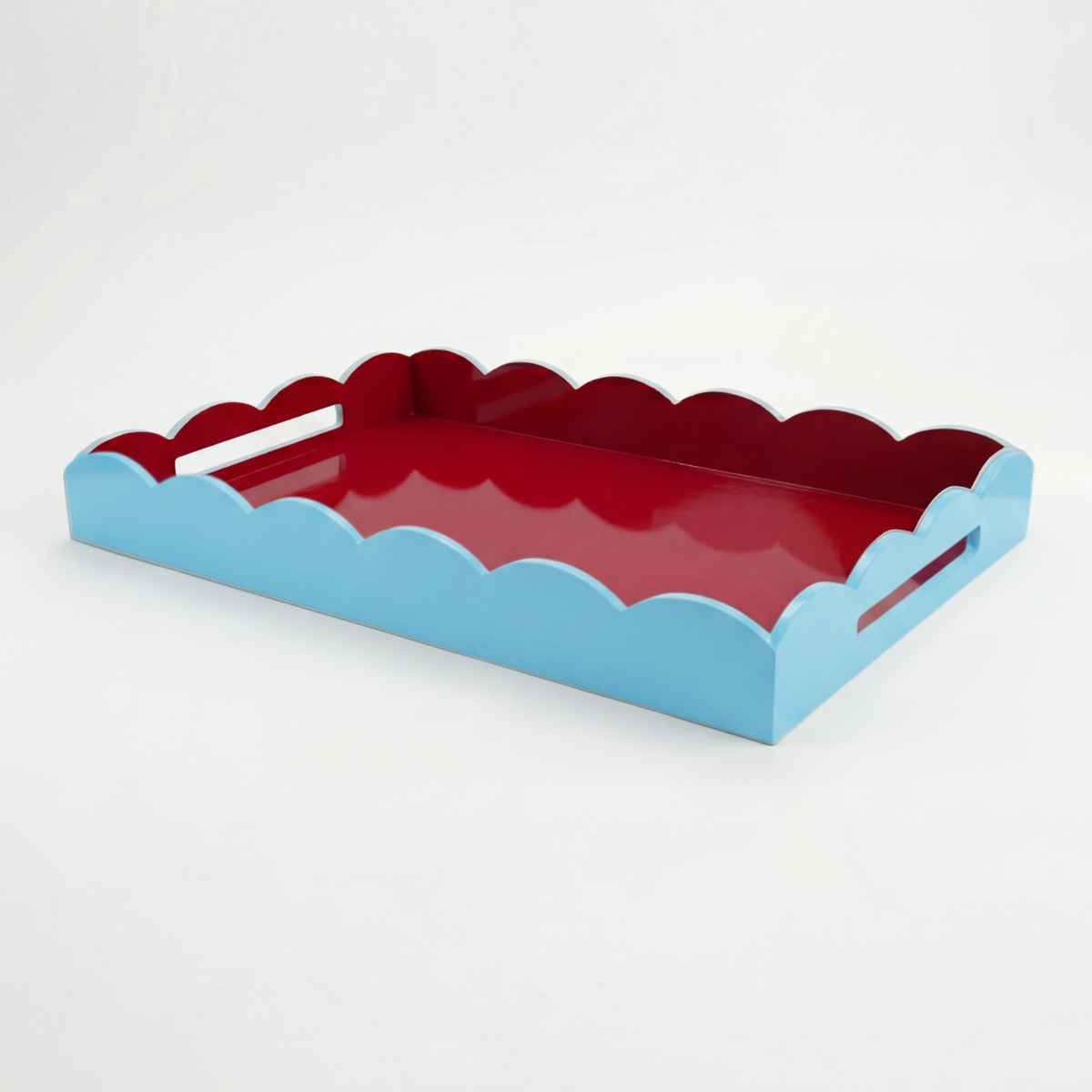 Scalloped Duo Tone Tray