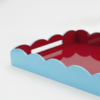 Scalloped Duo Tone Tray